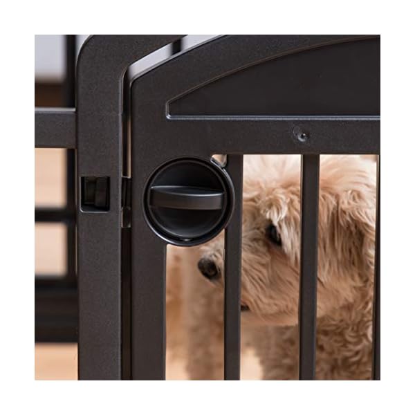 IRIS-USA-Dog-Playpen-Pet-Exercise-Pen-with-Door-4-to-8-Panel-Sizes Pet Exercise Pen with Door