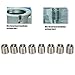 Fydun Thread Inserts Stainless Steel Fastener M8x1.25x2D Repair Tool for Industrial Work