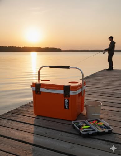 Image of Cubix Outdoors QuadraL 20Q Lightweight Cooler, 30-Can Capacity