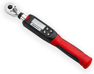 ACDelco ARM601-3 Digital torque wrench 3/8 inch (5-50 Nm) with alarm and LED flash notification, ISO 6789 standards with calibration certificate