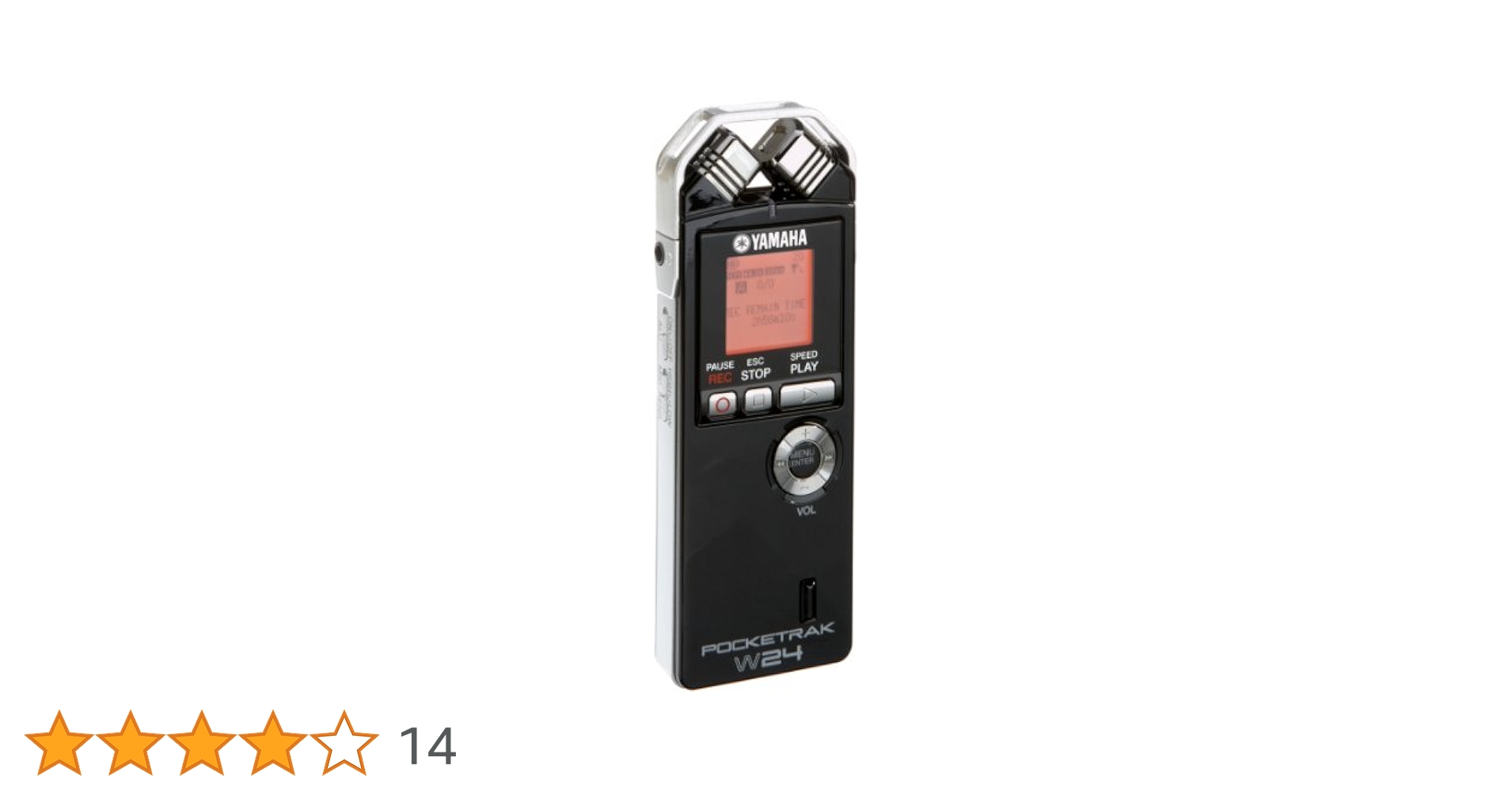 YAMAHA POCKETRAK W24 (リモコン有) YAMAHA POCKETRAK W24 (リモコン有) POCKETRAK W24 - Overview