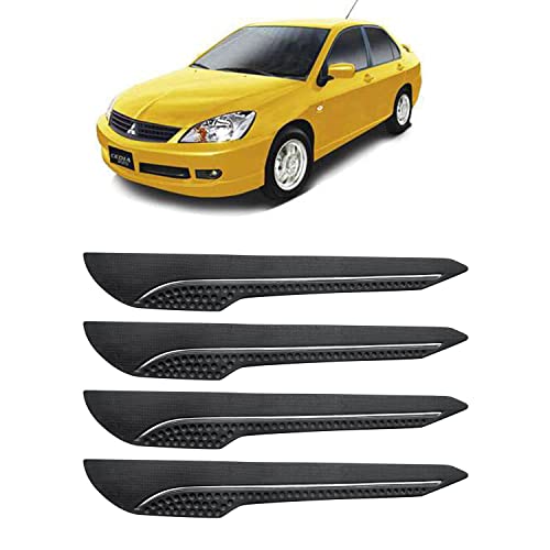 Image of AOSIS-Car Bumper Protector /Bumper Guard for Mitsubishi Cedia with Single Chrome Stripe (4-Pcs)