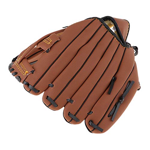 YIJU Luvas de Softbol Luva de Apanhador de Beisebol Luva de Jogador de PVC 10,5/11,5/12,5 Polegadas