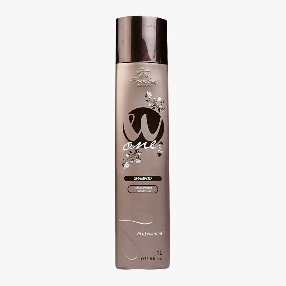 Floractive W One All-in-One Hair Solution – 3-in-1 Conditioner 1000ml & Shampo1000ml, Enhanced Shine, Strength and Frizz Control
