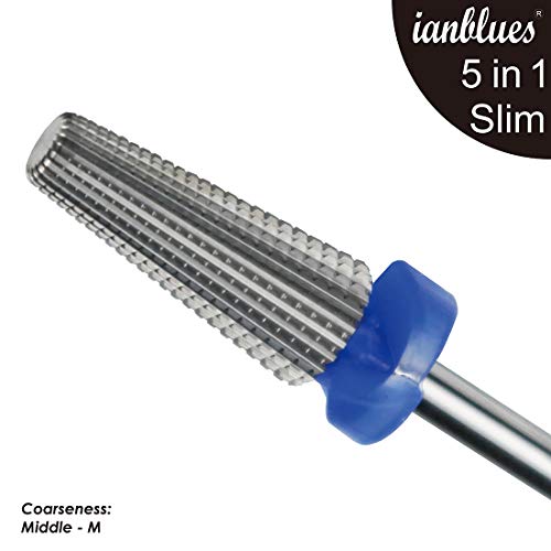 Multi-función Taladro para Uñas 5 en 1 Slim Barrel miniatura 5
