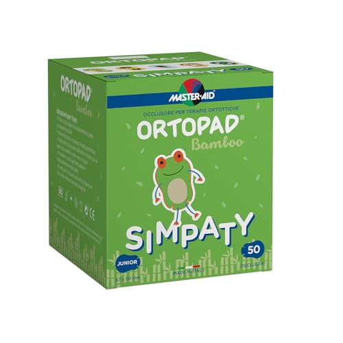 Ortopad-Simpaty Cer Ocul J 50P parches cómodos y divertidos para colegio