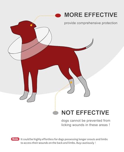 Image of MIDOG Inflatable Dog Cone Alternative for After Surgery - Soft Protective Donut Collar Prevents Licking, Comfortable Recovery E-Collar Alternative for Small Medium Large Dogs (Avocado,M)