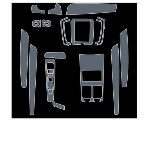 Film TPU anti-rayure pour Volvo S90 autocollant de protection console et navigation