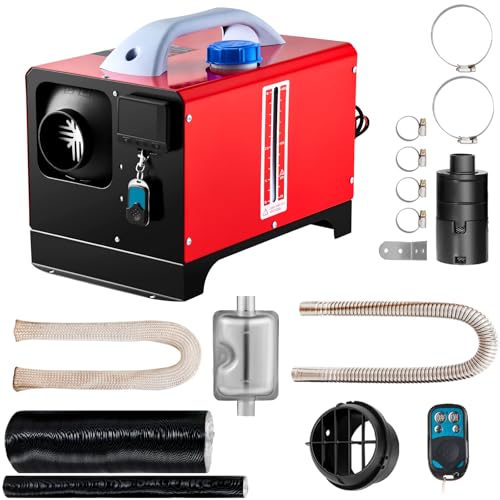 VEVOR 12V 8KW Riscaldatore ad‘Aria Diesel, Riscaldamento da Parcheggio con LCD, Riscaldatore All...