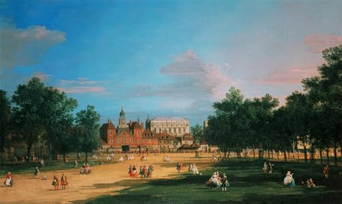 Peinture decorative sur toile représentant Old Horse Guards, grand format chic 60x90cm
