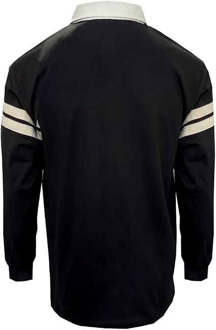 Traditional Craft Camiseta masculina de rugby Guinness com fita