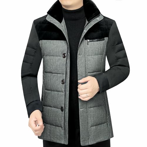Doudoune courte d'hiver homme aux finitions soignées et légères
