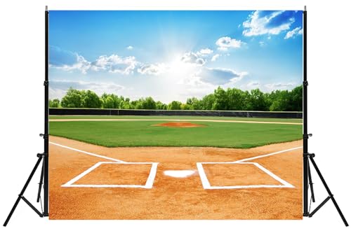 Fondo fotográfico béisbol 3x2.5 m multicolor miniatura 4