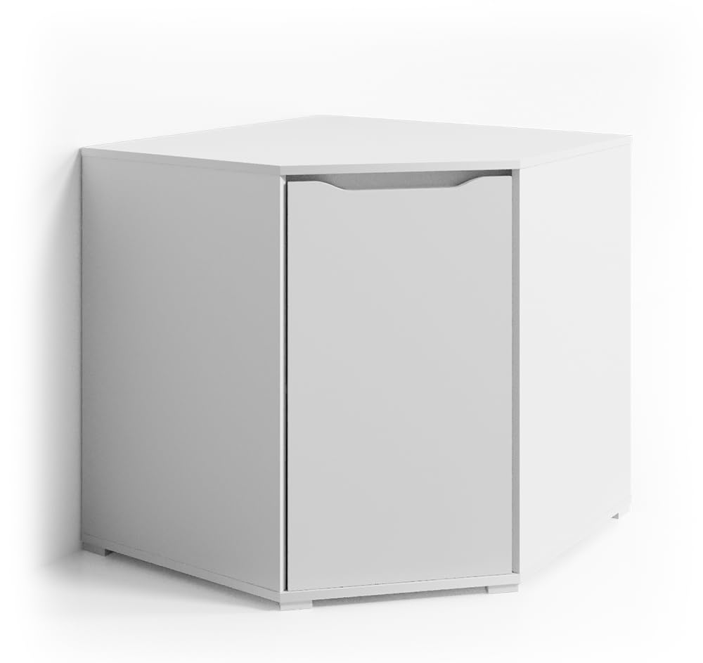 Vicco Kommode Ruben, Weiß, 78 x 76.6 cm, zur Aufbewahrung von Kleidung und Textilien geeignet