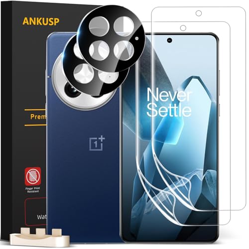 Film protecteur d'écran OnePlus 13 lot de 2 avec 2 vitres d'objectif