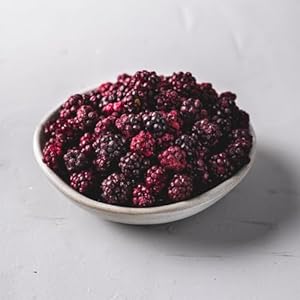 BIO Wild Brombeeren gefriergetrocknet I Ganze Frucht I Trockenfrucht I Trocken Obst I 250g Inhalt
