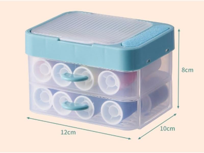 LUIJHFC Multi-Layer Drawer-Style Household Sewing Kit Portable Needle Storage Box Set