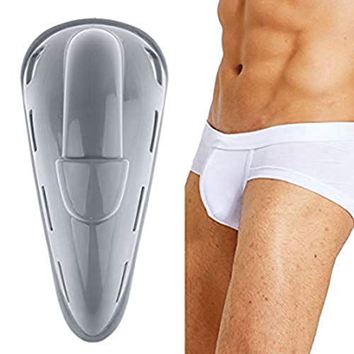 Mens Bugle Pouch Enhancing Silicone Pad Swimwear Swim Trunks Shorts Lightweight Enhance Inside Pads Grey One Size