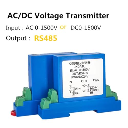 Transducteur de tension CC haute précision sortie 0-10VDC boîtier isolé - 3