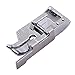 1/4'' (Quarter Inch) Quilting Patchwork Sewing Machine Presser Foot with Edge Guide for All Low Shank Snap-On Singer, Brother, Babylock, Euro-Pro, Janome, Juki, Kenmore, New Home, White, Simplicity