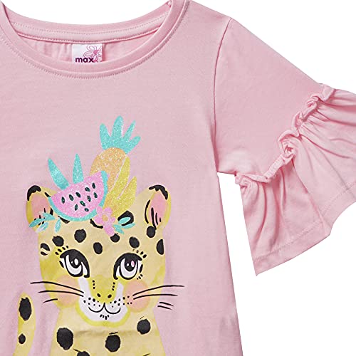 Image of Max Girls Graphic Print Bell Sleeves T-Shirt