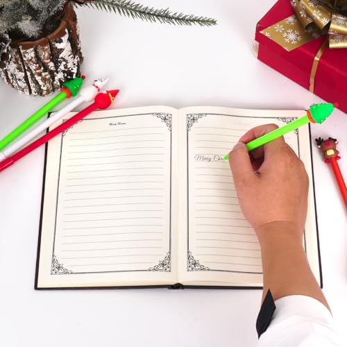 Set de 36 bolígrafos de gel navideños con diseño festivo miniatura 4