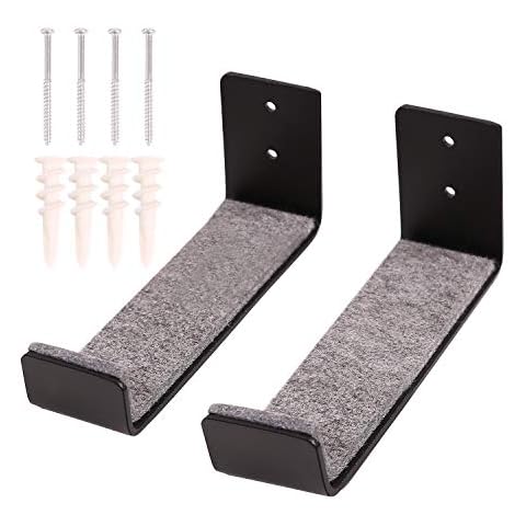 REDCAMP Surfboard Display Wall Rack, Sup Rack Surfing Board Wall Mount Storage Holder Surf Paddle Surf Board Hanger, Set of 2 Cover