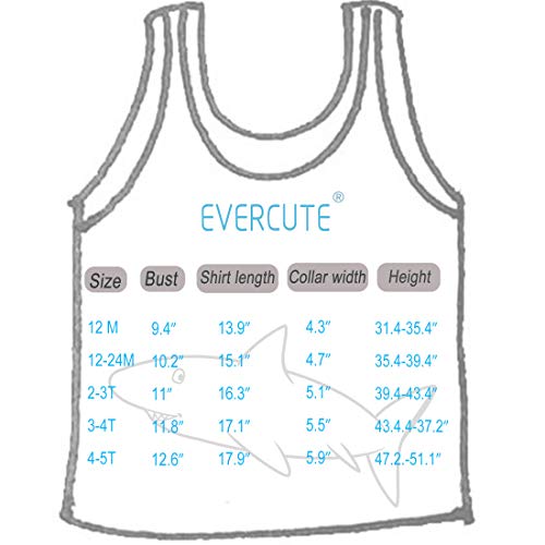 Evercute Baby Toddler Boys Tank Tops 4 Pack 100% Cotton Dianosaurs Sleeveless Shirts for Little Boys (4-5T) - Thumbnail 3