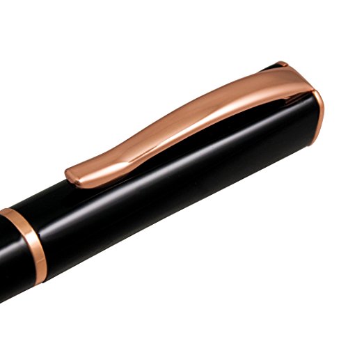 Monteverde Mv29865 Impressa, Ballpoint Pen, Black W/Rose Gold Trim #TOP3