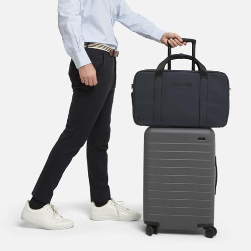 The FTL Pro Mens Travel Bag - 30L Premium Work to Gym Weekender Duffel with Garment Bag, Shoe Space & 18" Laptop Sleeve - Organized Athletic Business Carry On Hybrid, Fits Under Airplane Seat - Blue4