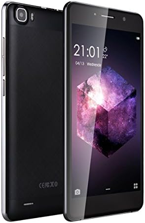 Unlocked Dual Sim Cell Phones CHSLING 5.5" IPS HD Anroid 5.1 MTK6580 Quad Core ROM 8GB 5.0MP Camera Black