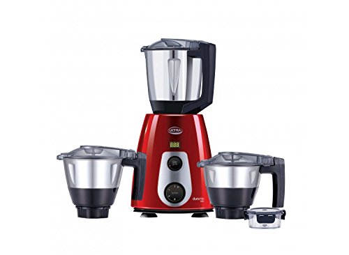 Ultra DuraMix-Red 750W 110V Mixer Grinder, Passion Red