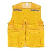 RESPIRANT ET CONFORTABLE : Le gilet du bénévole de l'événement adopte une forme de gilet confortable et respirante qui ne causera pas d'inconfort à l'utilisateur.