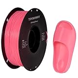 TPUフィラメント1.75mm、ソフトで柔軟なTPU3DプリントフィラメントTINMORRY 95A、1kgのスプール、ピンク。