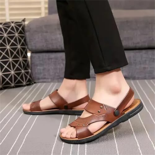 Mens Summer Outdoor Breathable Casual Sandalias Non Slip Beach Shoes3