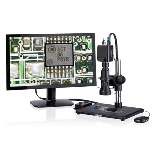 Image of AmScope - 4K 30fps 8MP HDMI, LAN, Wi-Fi Color BSI CMOS C-Mount Microscope Camera for Stand-Alone and PC Imaging - HD428N