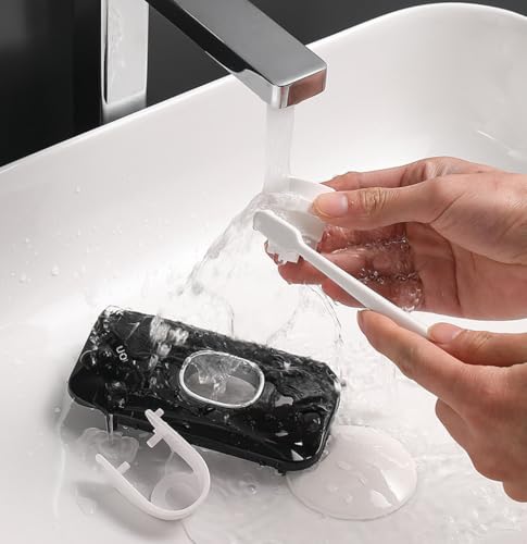 Image of Evona Wall Mounted Automatic Toothpaste Dispenser Squeezer with Toothbrush Holder Bathroom Accessories Sets