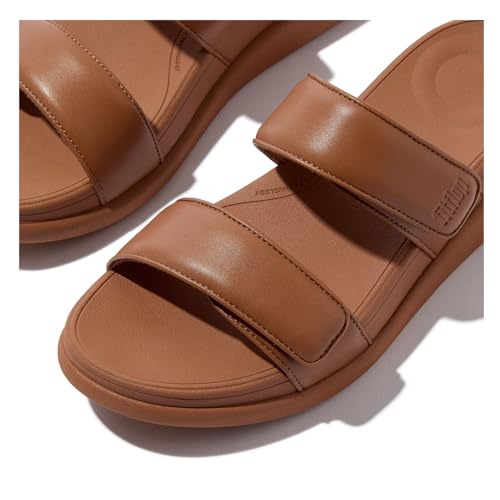 Image of FitFlop Women's, F-MODE GO Adjustable Two-Bar Slide Sandal