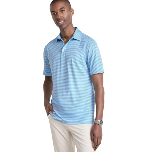 Image of vineyard vines Men's Bradley Stripe Sankaty Polo