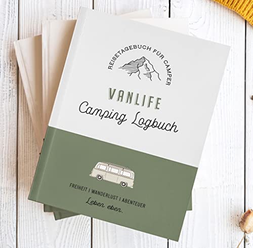 Dein Reisebegleiter – Camping Logbuch für unvergessliche Van-Life-Abenteuer | Erinnerungen einfach festhalten & für immer bewahren!
