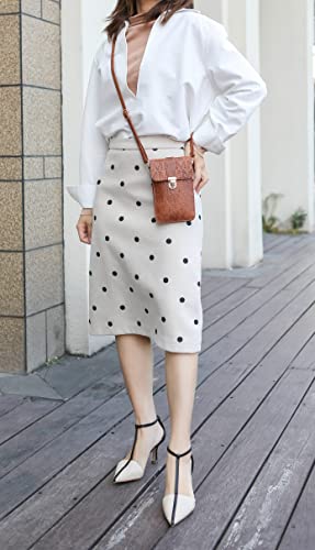 MKF Small Crossbody Cell Phone Purse Wallet for Women – PU Leather Cellphone Bag – Case with Shoulder Strap3