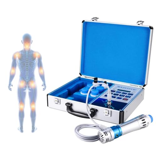 AMQYDT Máquina de Ondas de Choque focalizadas, Aparato electromagnético para Terapia extracorpórea con Ondas de Choque, Dispositivo para Terapia con Ondas de Choque, relajación Muscular AMQYDT Máquina de Ondas de Choque focalizadas, Aparato electromagnético para Terapia extracorpórea con Ondas de Choque, Dispositivo para Terapia con Ondas de Choque, relajación Muscular
