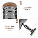 NULYLU Vintage Industrial Lamp Socket Replacement for Ceiling Light E26 Bulb Holder Knob Screw-in Metal Socket for Diy Projects