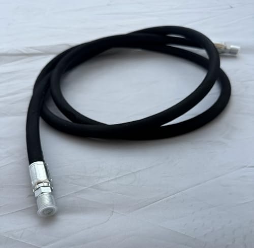 1/4” x 60” Two Wire Hydraulic Assembly / 04 NPT Male Pipe Rigids