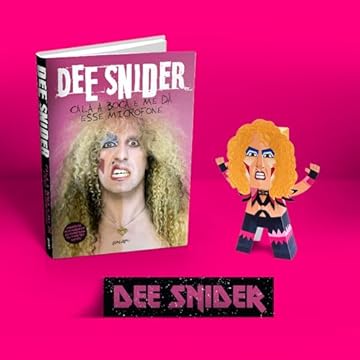 Capa do livro Dee Snider: Cala a boca e me dá esse microfone (Edição Especial com Brindes): Memórias desvairadas do frontman do Twisted Sister