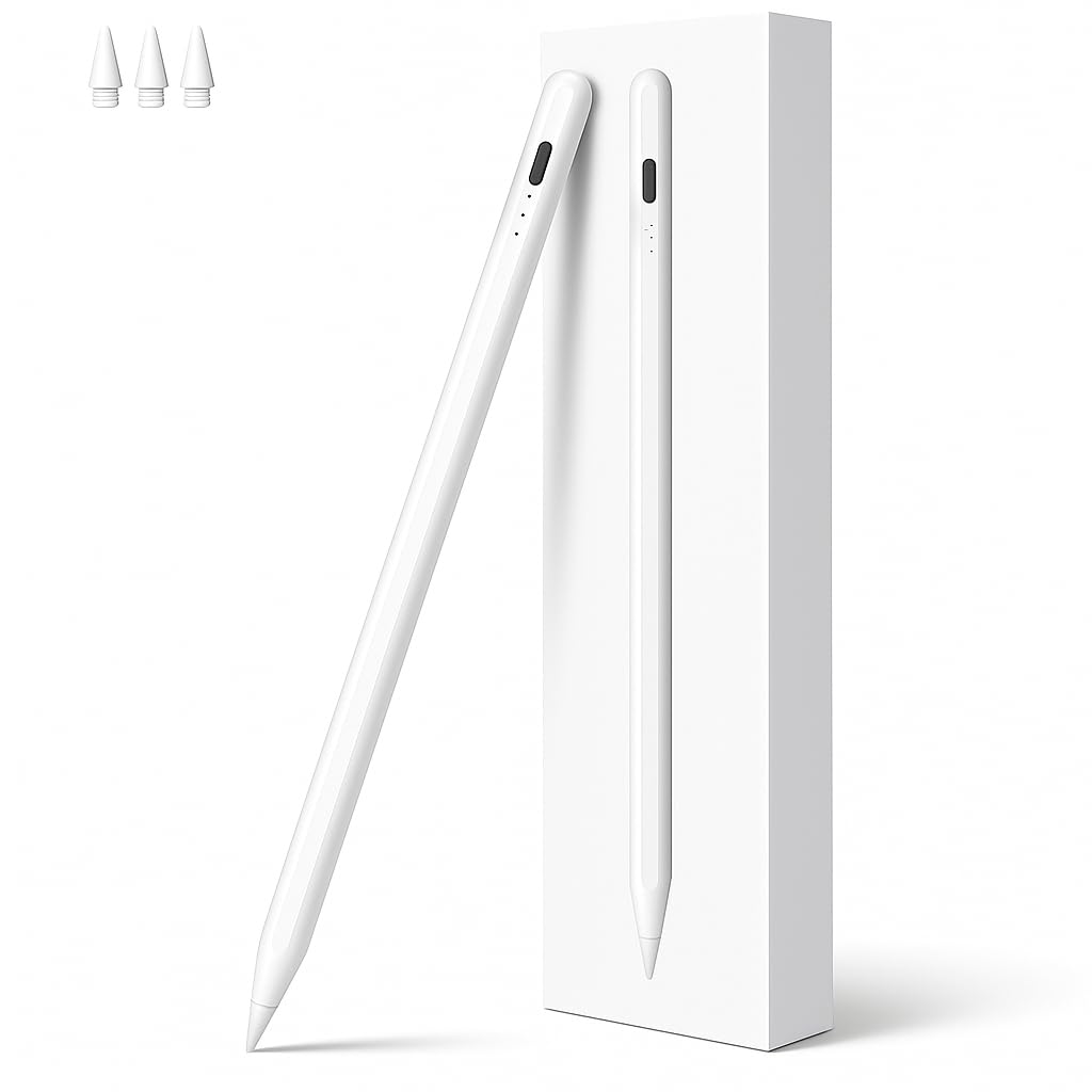 Stylus Pen for iPad with Palm Rejection, Magnetic Design & Fast Charging | Compatible with iPad Pro, Air, Mini (2018–2025) | 13-Min Quick Charge Digital Pencil-image-24