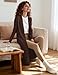 GRACE KARIN Long Cardigans for Women Trendy Lightweight Summmer Outfits Open Front Sweater Basics Work Clothes Coffee
