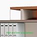 Khaki,47.2in/120cm,Reception Desk, Retail Checkout Counter with Lockable Drawers, Reception Counter with LED Lights, Front Counter Desk for Office, Retail, Lobby, Beauty Salon
