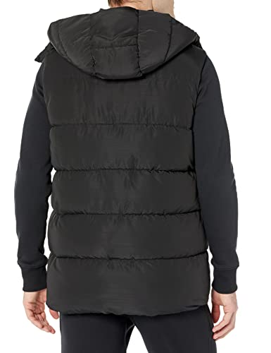Image of Amazon Essentials Men's Relaxed-Fit Water Repellent Recycled Polyester Hooded Puffer Vest (Previously Amazon Aware)