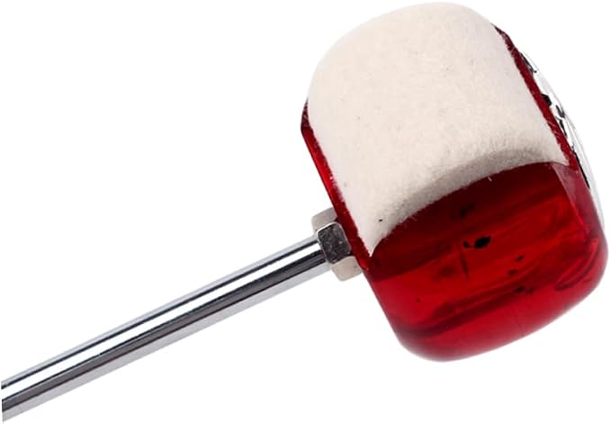 2 piezas martillo para pedal de bombo rojo miniatura 8
